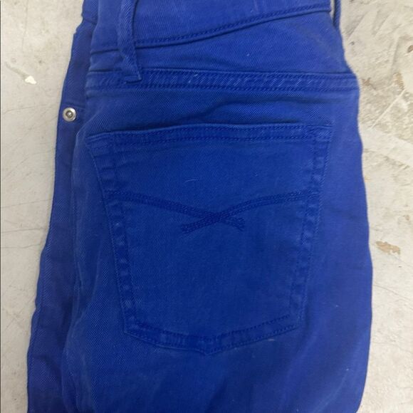 GAP Royal Blue Denim Legging Jean 1969 LIKE NEW - Size 2 - Picture 2 of 3